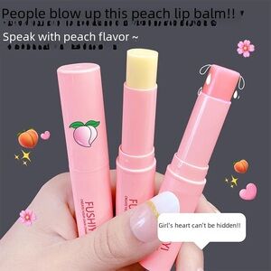 Peach flavored Lip Balm Set